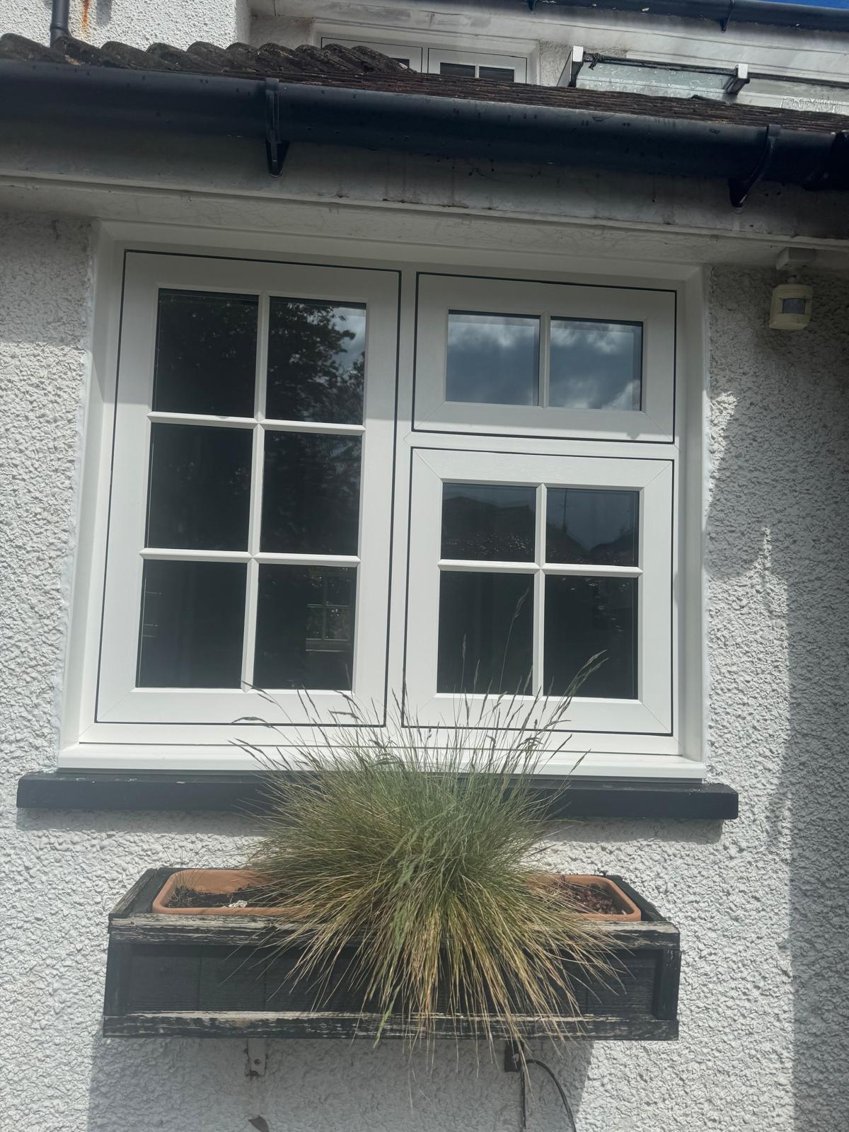 Installed uPVC windows in London home